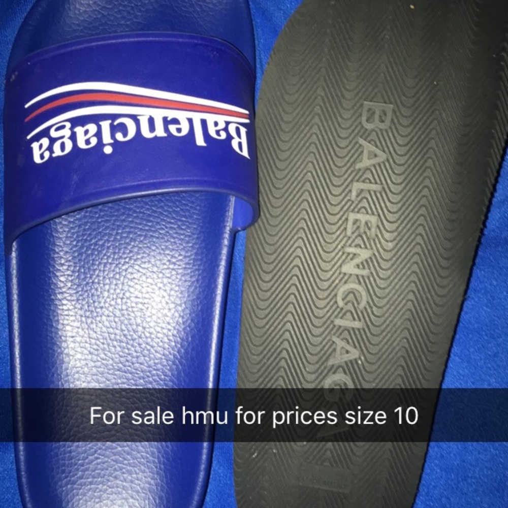 Balenciaga slides size 10